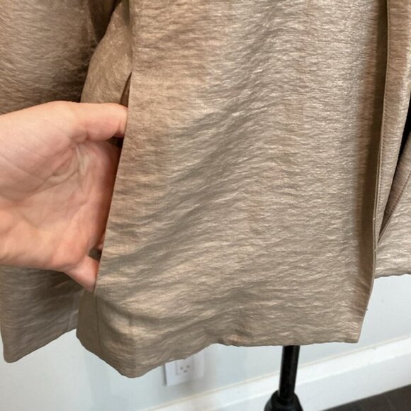 Eileen Fisher Blazer with Wide Lapels Size Large - Picture 7 of 15